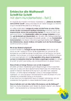 Vorschau - Arbeitsblätter - Orientierung im Hunderterfeld / in der Hundertertafel – bunt Teil 2, Grundschule, Förderschule, Förderbereich - Seite 1