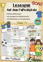 Vorschau - Arbeitsblätter - Fußball WM 2026 - Lesespur (Klasse 1-4) - Deckblatt