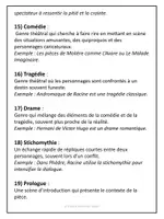Aperçu - Préparation de séance / Séance complète - Le lexique du théâtre - Explications et exercices corrigés - Page 3