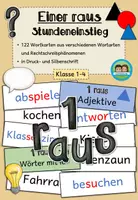 Vorschau - Spiele - Stundeneinstieg Deutsch: Einer raus (Klasse 1-4) #50mal50byextraklasse - Deckblatt