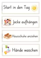 Vorschau - Poster - Start in den Tag, Startklar in den Tag - Morgenritual - Seite 1
