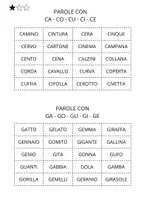 anteprima - Esercizi - SUONI DOLCI E SUONI DURI C - G - Pagina 1