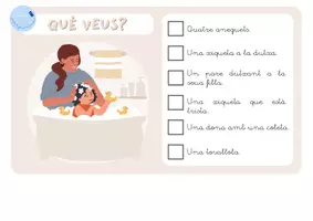Vista previa - Juegos / Gamificación - Què veus- comprensió lectora i expressió escrita - página 2