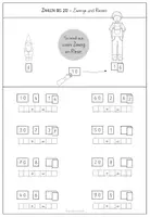 Vorschau - Arbeitsblätter - Zahlen bis 100 - Zwerge und Riesen (Tafelmaterial, Poster + Arbeitsblätter) - Seite 3