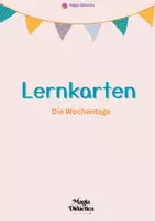 Vista previa - Juegos / Gamificación - Die Wochentage + Die Monate + Die Jahreszeiten - (DE) - Portada
