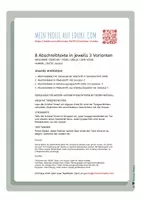 Vorschau - Arbeitsblätter - 8 x Abschreibtexte: TIERE #1 (3 Varianten) - Seite 1