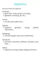 Aperçu - Fiches - adjectifs en allemand -exercices adjektive - Page 2