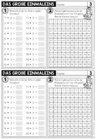 Vorschau - Arbeitsblätter - DAS GROßE EINMALEINS - 20 Arbeitsblätter (A5) + Lösung - Seite 3