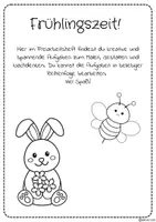 Vorschau - Arbeitsblätter - Freiarbeitsheft - Frühling/Ostern - 3./4.Jgst - Seite 2
