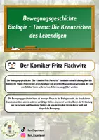 Vorschau - Text - Bewegungsgeschichte Biologie - Die Kennzeichen des Lebendigen - Deckblatt