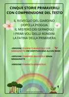anteprima - Esercizi - STORIE DI PRIMAVERA CON COMPRENSIONE DEL TESTO - Pagina di copertina