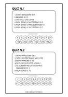 anteprima - Esercizi - QUIZ - INDOVINA IL NUMERO - MATEMATICA - CLASSE PRIMA - Pagina 2