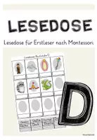 Vorschau - Bildkarten - Materialpaket: Lesedosen für Leseanfänger - Seite 1