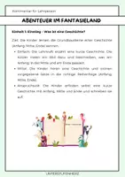 Vorschau - Unterrichtsreihen - Abenteuer im Fantasieland - kreatives Schreiben - Seite 3