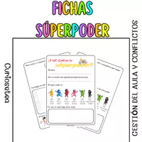 Vista previa - Hojas de trabajo - ¿Cuál es tu súperpoder? Gestión de conflictos. - Portada