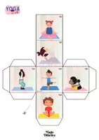 Vista previa - Juegos / Gamificación - YOGA Kids - Dice Set by Magia Didáctica - página 1