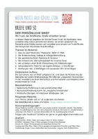 Vorschau - Arbeitsblätter - Der persönliche Brief (Lineatur 2) + gratis Briefpapier - Seite 1