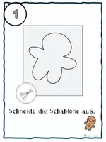 Vorschau - Arbeitsblätter - Lebkuchenfigur Schritt-für-Schritt-Anleitung - Seite 2
