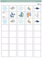 Aperçu - Feuilles d'exercices - Cahier d’activités hiver PS (2-4 ans) - Page 3