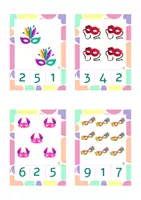 Vista previa - Tarjetas / Manipulativos - Pack Carnaval (català) - página 3