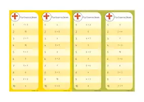 Vorschau - Spiele - Partnerrechnen - Addition bis 10 - Seite 2