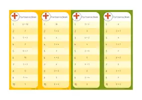 Vorschau - Spiele - Partnerrechnen - Addition bis 10 - Seite 3