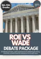 Vorschau - Anderer Materialtyp - Roe vs Wade- Middle/High School Debates - Deckblatt