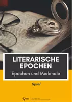 Vorschau - Spiele - Spiel Literarische Epochen: Leg an! - Deckblatt