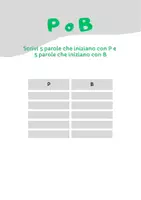 anteprima - Esercizi - Suoni Simili P - B - Pagina 1