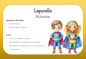 Vorschau - Bildkarten - Mutmacher Leporello – Kleine Affirmationen für mehr Selbstvertrauen - Seite 1