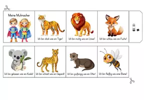 Vorschau - Bildkarten - Mutmacher Leporello – Kleine Affirmationen für mehr Selbstvertrauen - Seite 2