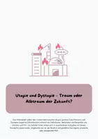 Vorschau - Arbeitsblätter - Utopie und Dystopie – Traum oder Albtraum der Zukunft - Deckblatt