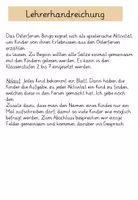 Vorschau - Arbeitsblätter - Osterferien Bingo - Seite 1