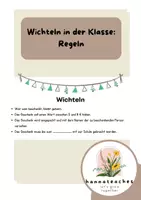 Vorschau - Anderer Materialtyp - Regeln Wichteln in der Schule - Deckblatt