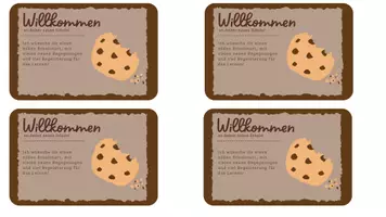 Vorschau - Anderer Materialtyp - Willkommen Cookie - Seite 1