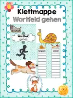 Vorschau - Spiele - Klettmappe: Wortfeld "gehen" - Deckblatt