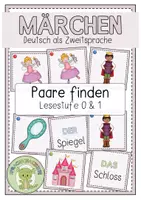 Vorschau - Spiele - MÄRCHEN Paare finden - Deckblatt