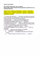 Vorschau - Arbeitsblätter - DaFDaZ B2 Wortschatz Bewerbungsgespräch - Deckblatt