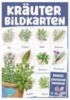 Aperçu - Présentation / Support pour le tableau - Allemand Deutsch Bildkarten Kräuter - Page de couverture