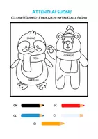 anteprima - Esercizi - Attività di ortografia classe prima - Pagina 1