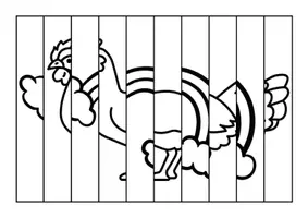 Vista previa - Manualidades / Dibujos para colorear - Figuras plegables para la primavera - página 3
