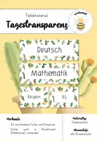 Vorschau - Präsentationen/Tafelbilder - Tagestransparenz im Kakteen-Design (Stundenplan-Karten) - Deckblatt