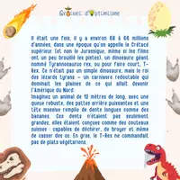 Aperçu - Apprentissages en autonomie - Un peu d'Histoire - Le T-Rex roi des dinosaures - Page 1