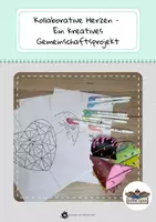 Vorschau - Mal- und Bastelvorlagen - ❤️ Kollaborative Herzen – Das perfekte Kreativprojekt zum Valentinstag! ❤️ - Deckblatt