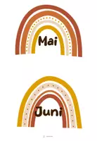 Vorschau - Bildkarten - Geburtstagskalender Boho - Seite 3