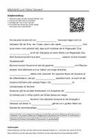 Vorschau - Arbeitsblätter - Lernposter + Arbeitsblätter zum Thema "Savanne" + Lösung & MP3 + Mindmaps + Infografik - Seite 1