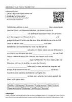 Vorschau - Arbeitsblätter - Arbeitsblätter zum Thema "Schildkröten" + Lösung & MP3 + Mindmap + Infografik - Deckblatt
