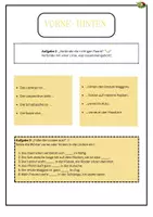 Vorschau - Arbeitsblätter - VORNE - HINTEN - Seite 2