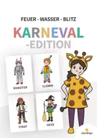 Vorschau - Spiele - Feuer, Wasser, Blitz: Karneval & Fasching - Edition für den Sportunterricht - Deckblatt