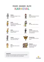 Vorschau - Spiele - Feuer, Wasser, Blitz: Karneval & Fasching - Edition für den Sportunterricht - Seite 3